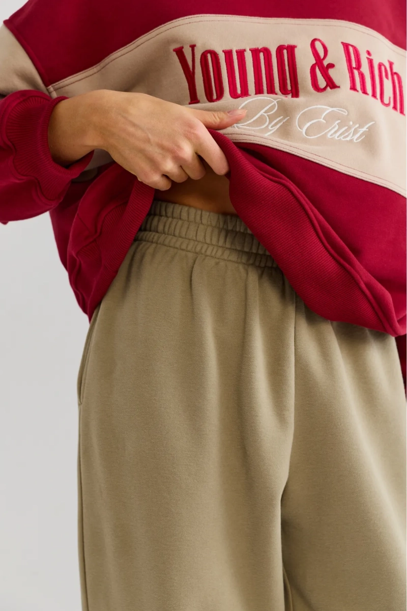 Джоггеры оверсайз Erist store, цвет: зеленый, НФ-00003096 купить онлайн