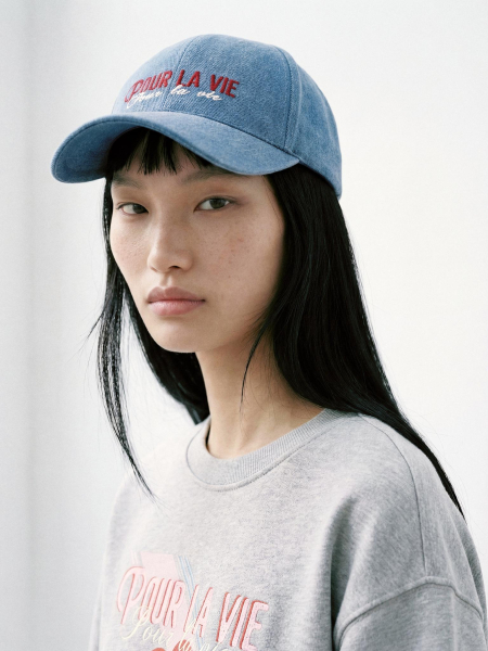 Бейсболка с надписью Chaika, цвет: синий SS26CP01-20 купить онлайн