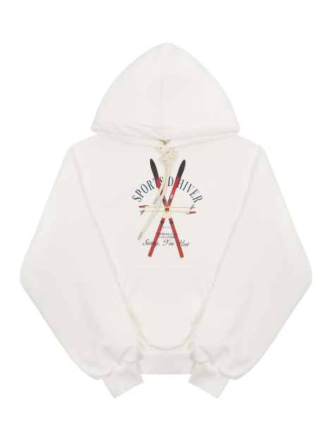 Худи SPORTS D'HIVER SORRY, I’M NOT, цвет: молочный,  купить онлайн Худи SPORTS D'HIVER SORRY, I’M NOT, цвет: молочный,  купить онлайн