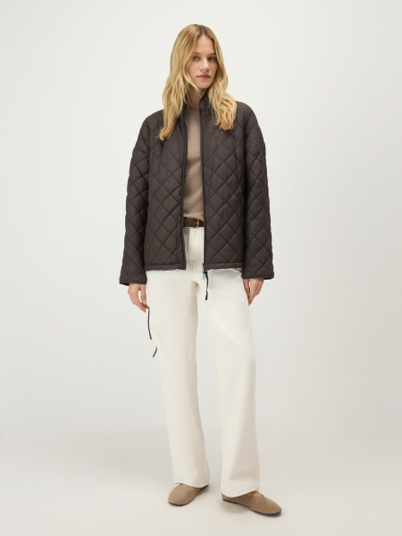 Куртка-бомбер двусторонняя Conso, цвет: коричневый, SES 260111 - коричневый купить онлайн