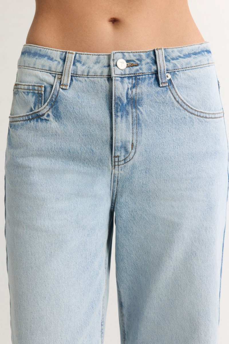 Джинсы прямые TOPTOP, цвет: голубой, TT.036.18787.600 купить онлайн