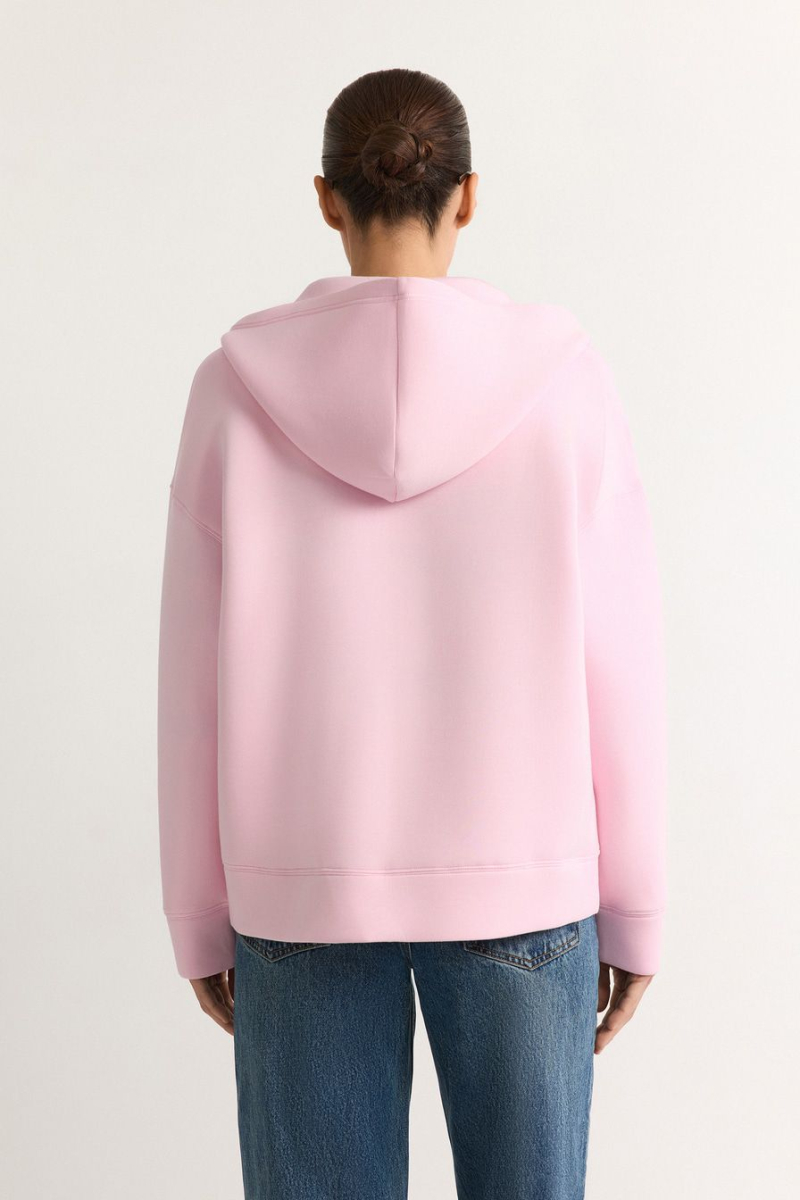 Худи из неопрена на молнии TOPTOP, цвет: розовый, TT.054.15833.300 купить онлайн