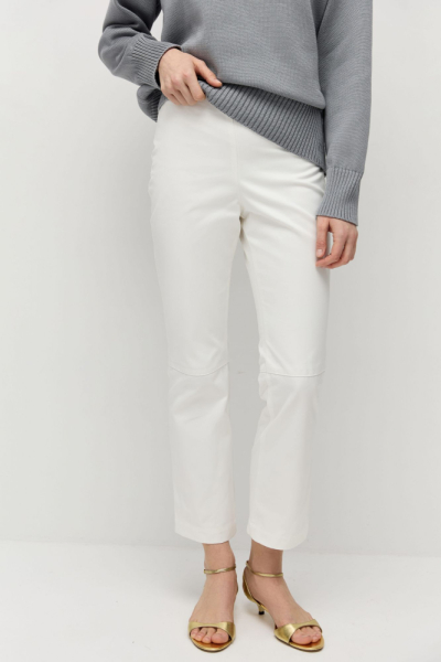 Брюки укороченные из итальянской джинсы