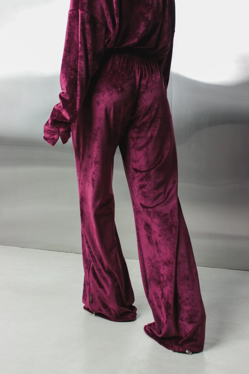 Брюки VELOUR SPECIAL GARCHIT, цвет: vine,  купить онлайн Брюки VELOUR SPECIAL GARCHIT, цвет: vine,  купить онлайн
