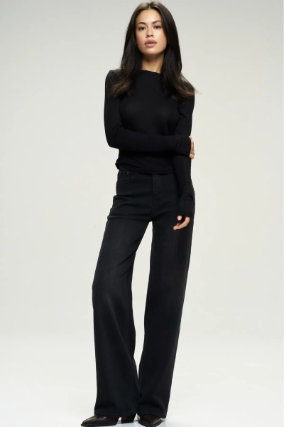 Джинсы-трубы Black Erist store, цвет: Черный, НФ-00001265 купить онлайн Джинсы-трубы Black Erist store, цвет: Черный, НФ-00001265 купить онлайн