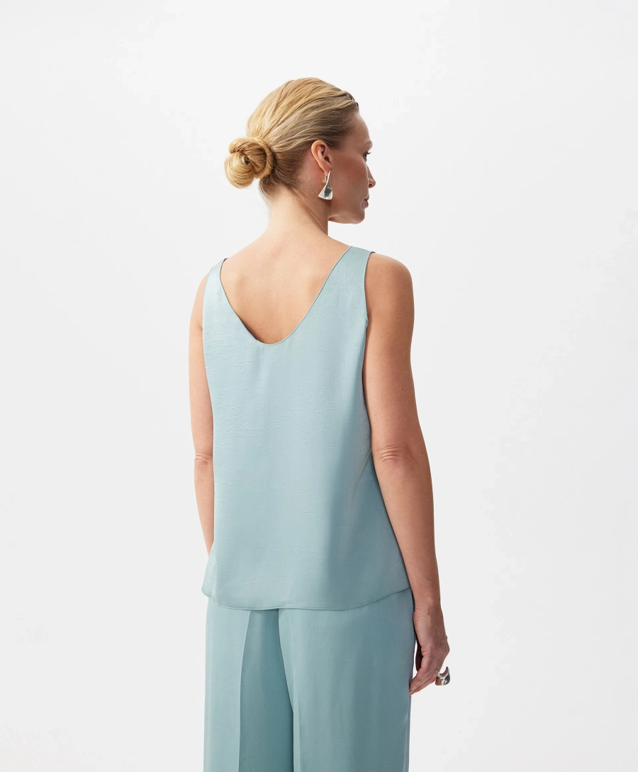 Топ прямой формы GLVR, цвет: зеленый, 126G26GAC2408 купить онлайн