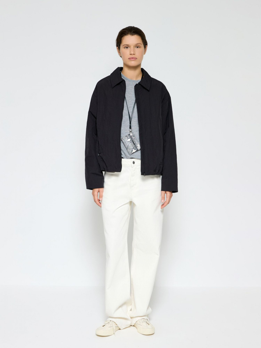 Куртка-бомбер AROUND, цвет: Черный, 210_63PN02 купить онлайн