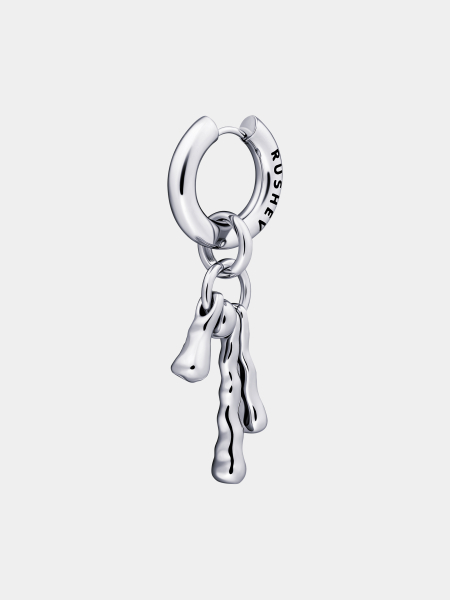 Моносерьга с каплями RUSHEV RSHV_SS25_EA3S купить онлайн