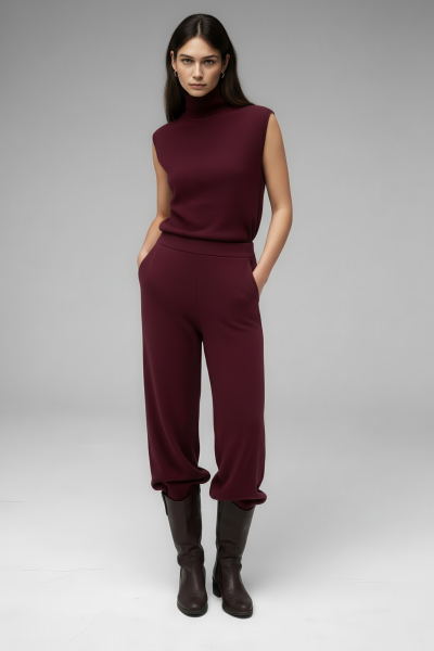 Топ трикотажный SAGAS, цвет: Бордовый, 260109 купить онлайн