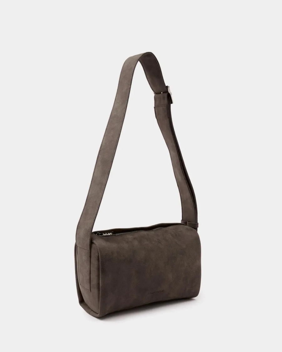 Сумка на широком ремне Arny Praht, цвет: коричневый  купить онлайн