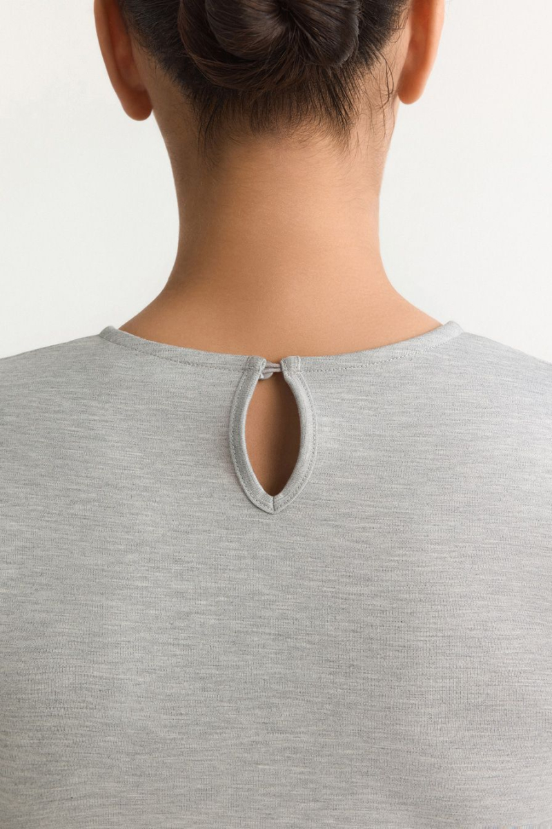 Платье из смесового района TOPTOP, цвет: серый, TT.010.15096.821 купить онлайн