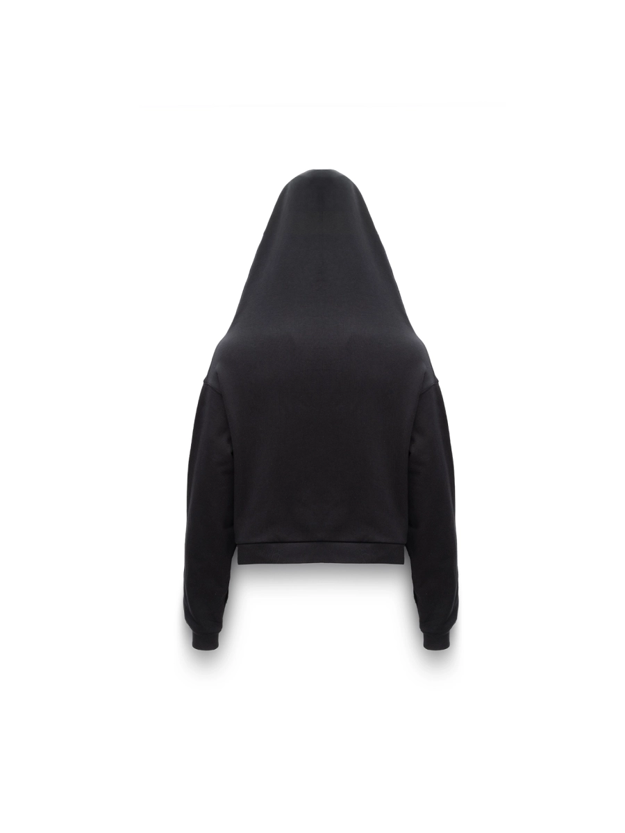 Худи на молнии ABC, цвет: Черный, 00-156 купить онлайн