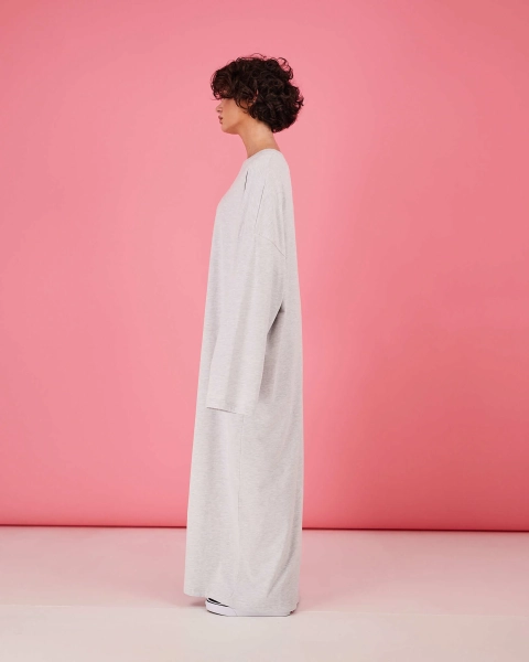 Платье-лонгслив TABOO, цвет: меланж, DrLong-01 купить онлайн