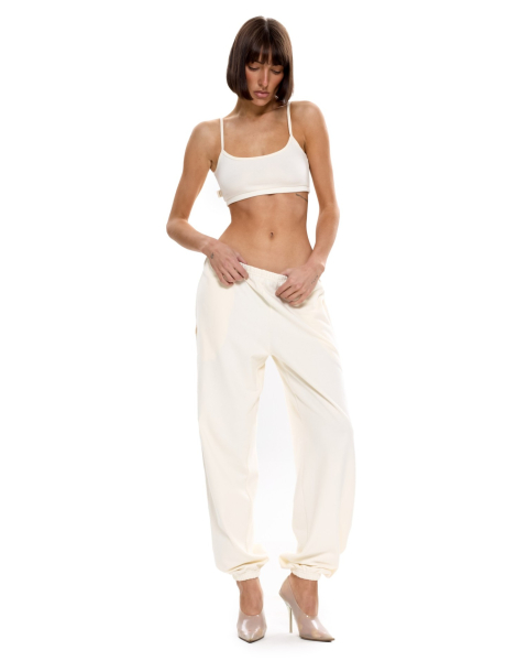 Джоггеры Suborbia, цвет: молочный, 006971 купить онлайн