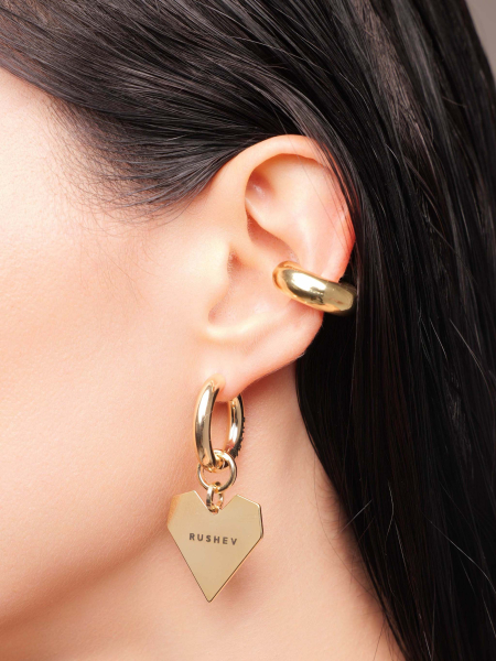 Моносерьга Сердце RUSHEV RSHV_MONO_G1H купить онлайн