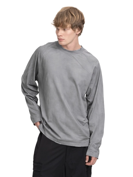 Лонгслив LONGSLEEVE ABC, цвет: серый, 00-186 купить онлайн