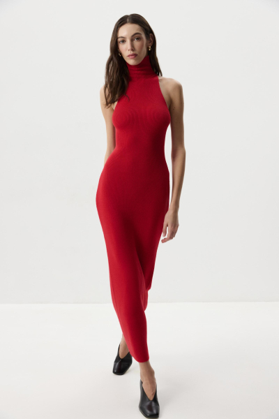 Платье макси Charmstore, цвет: красный, 306-51098-440 купить онлайн