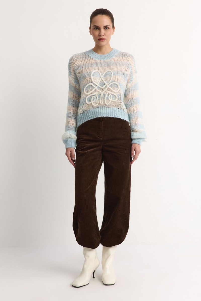 Джемпер-паутинка TOPTOP, цвет: голубой, TT.050.18824.601 купить онлайн