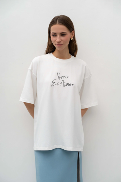 Футболка с принтом