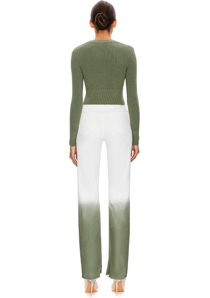 Кардиган в рубчик SODAMODA, цвет: хаки, 15960 купить онлайн