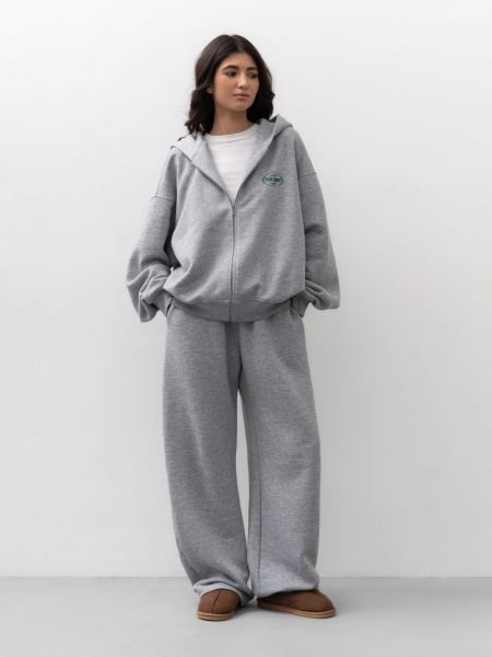 Зип-худи Trés sport TRES, цвет: серый, НФ-00002397 купить онлайн Зип-худи Trés sport TRES, цвет: серый, НФ-00002397 купить онлайн