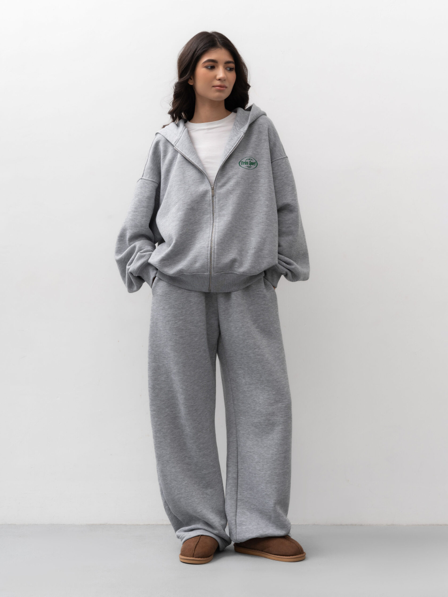 Зип-худи Trés sport TRES, цвет: серый, НФ-00002397 купить онлайн Зип-худи Trés sport TRES, цвет: серый, НФ-00002397 купить онлайн