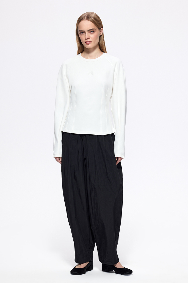 Лонгслив с вышивкой DREAMS BY ALENA AKHMADULLINA, цвет: белый, 126103160404421/402000 купить онлайн