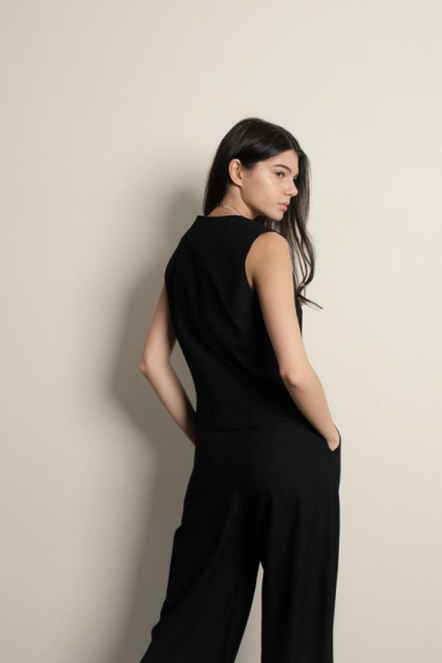 Жилет классический НИ ИМЕНИ, НИ ПОХОЖИХ, цвет: Черный, 00-00000034 купить онлайн