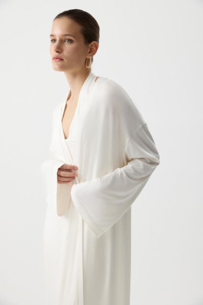 Кардиган удлиненный из вискозы Charmstore, цвет: белый, 219-52865-111 купить онлайн