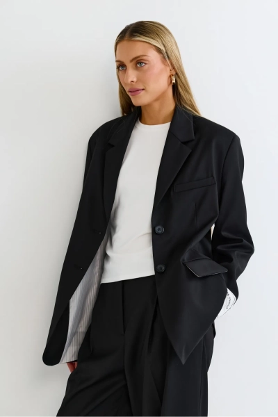 Жакет оверсайз Erist store, цвет: Черный, НФ-00003086 купить онлайн