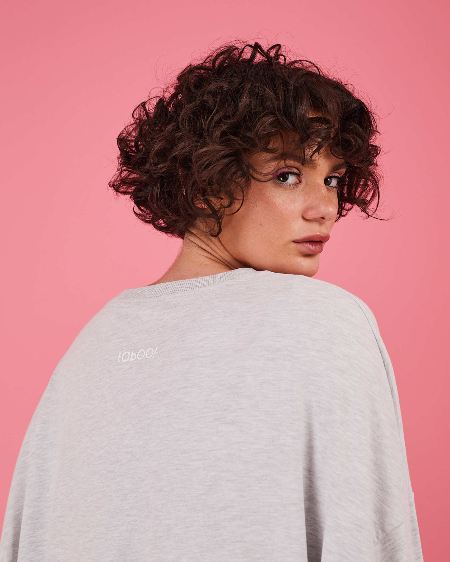 Платье-лонгслив TABOO, цвет: меланж, DrLong-01 купить онлайн