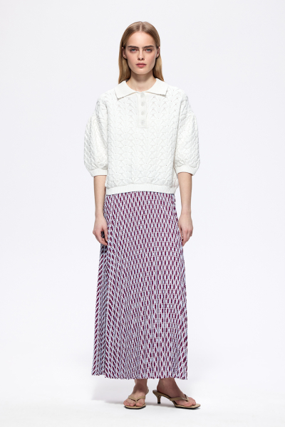 Джемпер вязаный женский DREAMS BY ALENA AKHMADULLINA, цвет: белый, 126104140304558/102000 купить онлайн