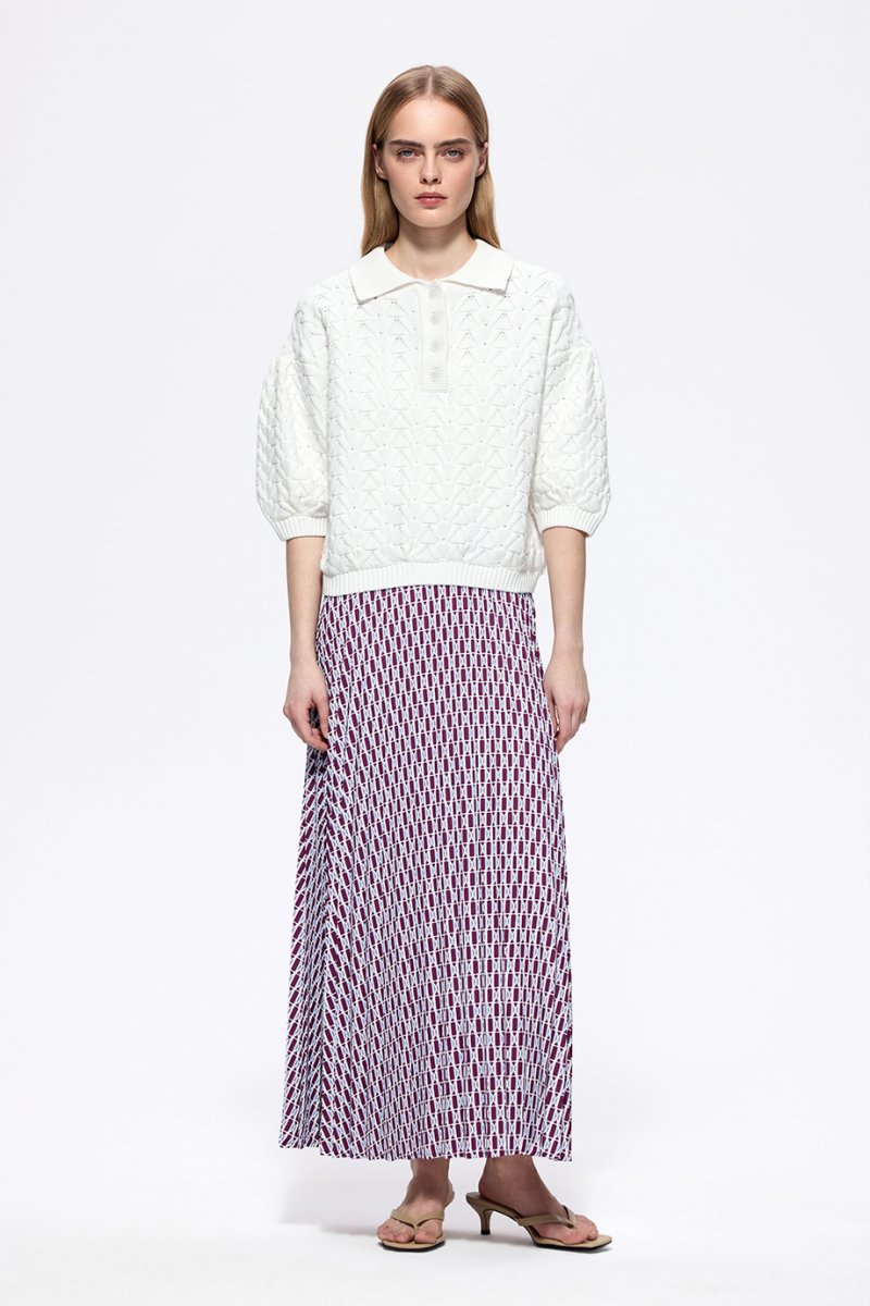 Джемпер вязаный женский DREAMS BY ALENA AKHMADULLINA, цвет: белый, 126104140304558/102000 купить онлайн