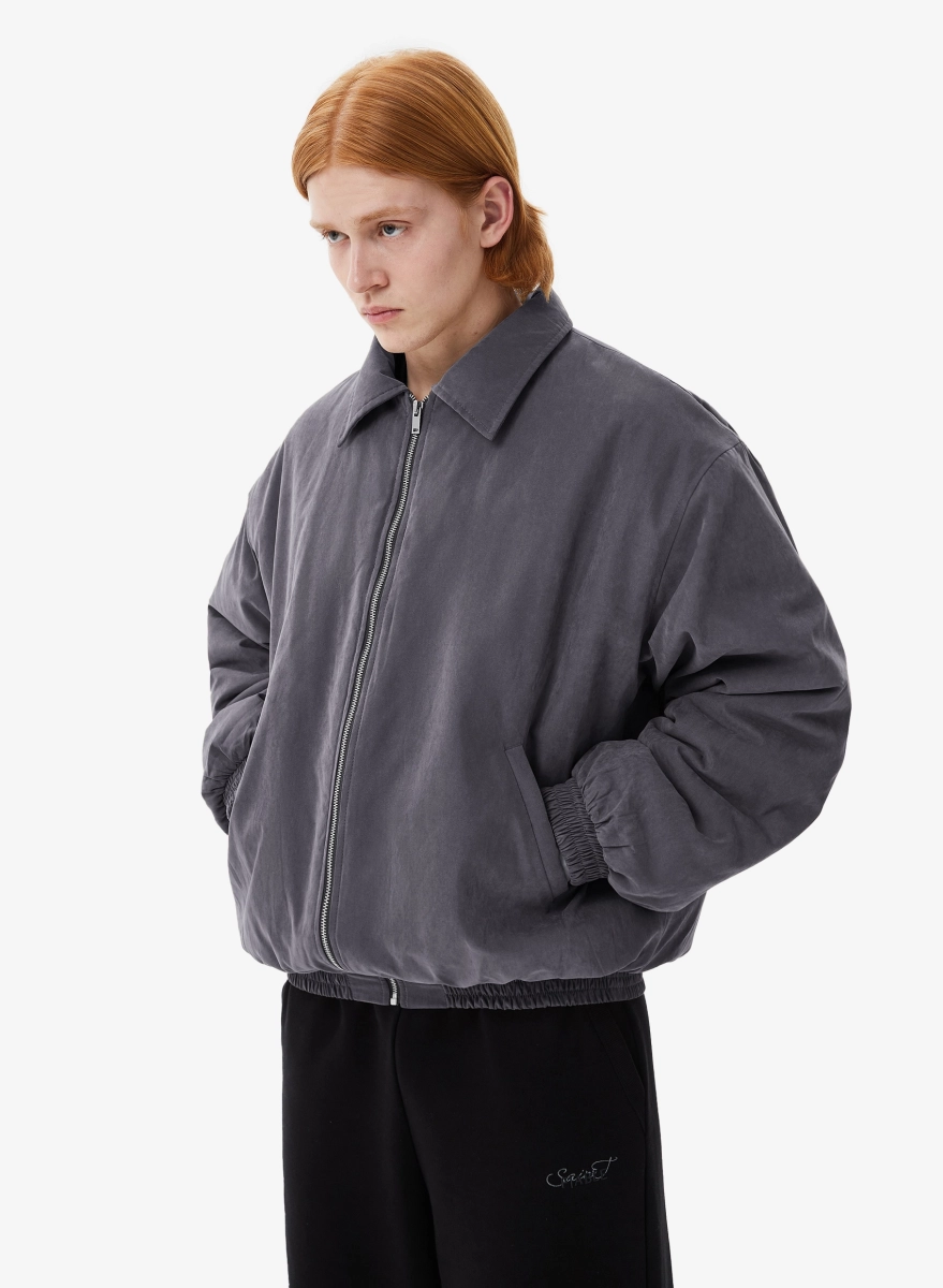 Бомбер утепленный F | ABLE, цвет: серый, BMBR-FBL-FRM-GRPHT купить онлайн