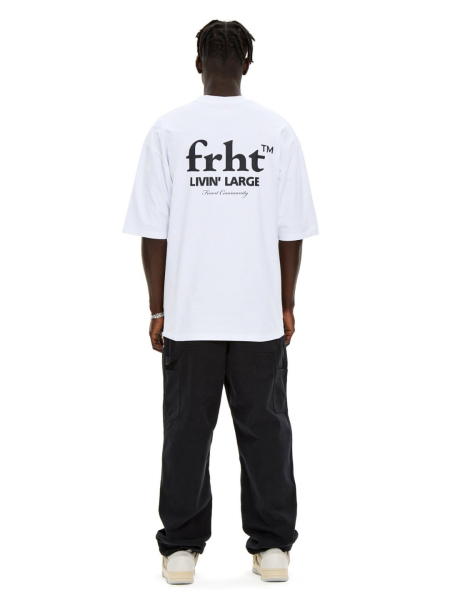 Футболка с принтом FRHT, цвет: белый, TSLVNLWTMN купить онлайн