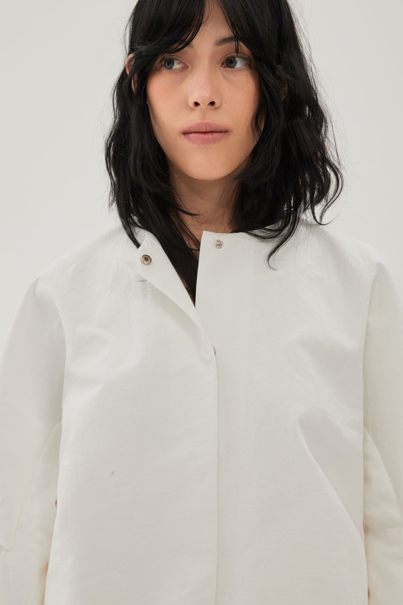 Жакет из бумажной ткани UNKE, цвет: белый, 2601J002C_WH купить онлайн