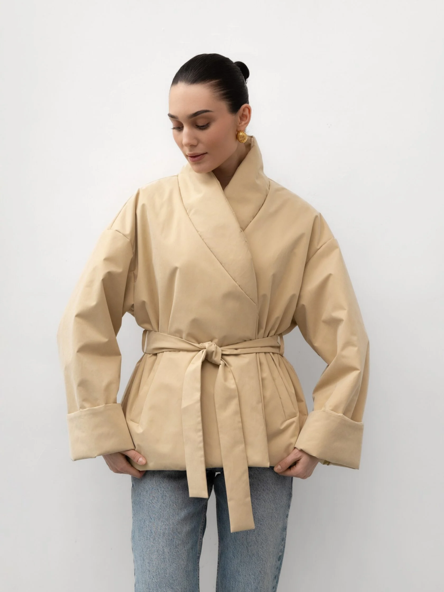 Куртка кимоно с поясом