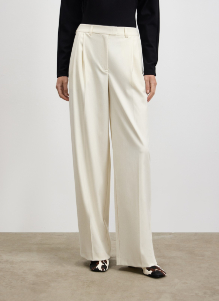 Брюки широкие