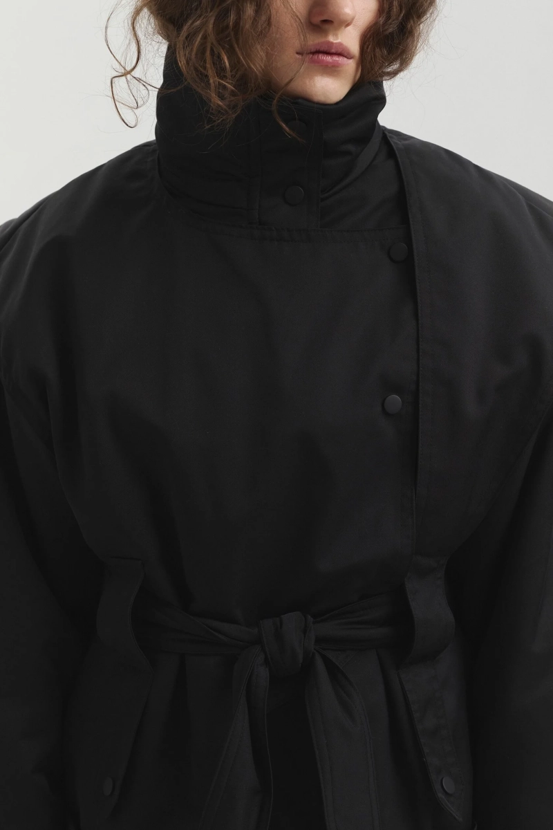 Куртка с воротником-стойкой marte, цвет: Черный,  купить онлайн