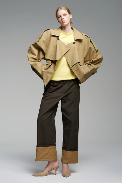 Футболка с принтом WALK OF SHAME, цвет: Желтый, TSH014/FW2526 купить онлайн