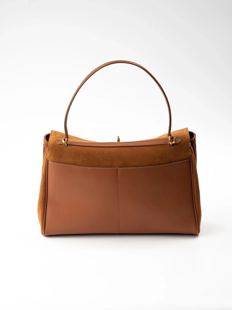 Сумка средняя через плечо brand salad, цвет: коричневый J-704-PHR 6946 купить онлайн