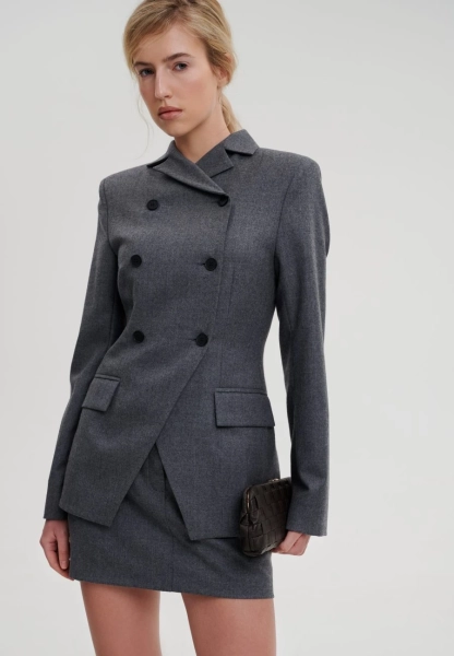 Юбка-мини CHUBA, цвет: серый,  купить онлайн