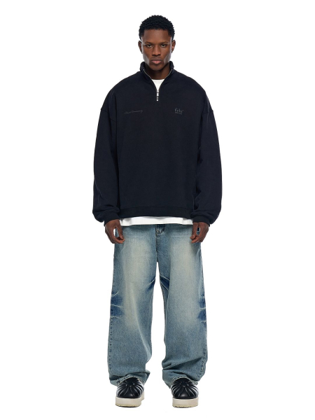 Свитшот FRHT, цвет: Черный, SWTHLFZIPBLK купить онлайн