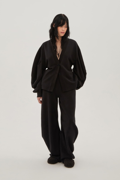 Брюки свободные UNKE, цвет: Черный, 2601TR009C_BL купить онлайн