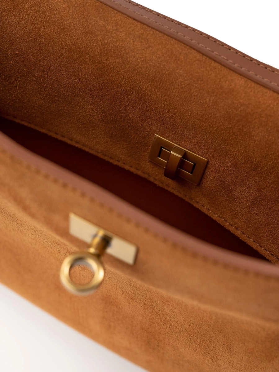 Сумка средняя через плечо brand salad, цвет: коричневый J-704-PHR 6946 купить онлайн