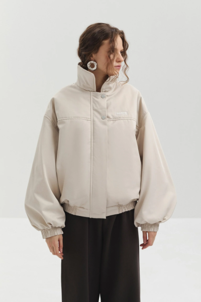 Бомбер укороченный