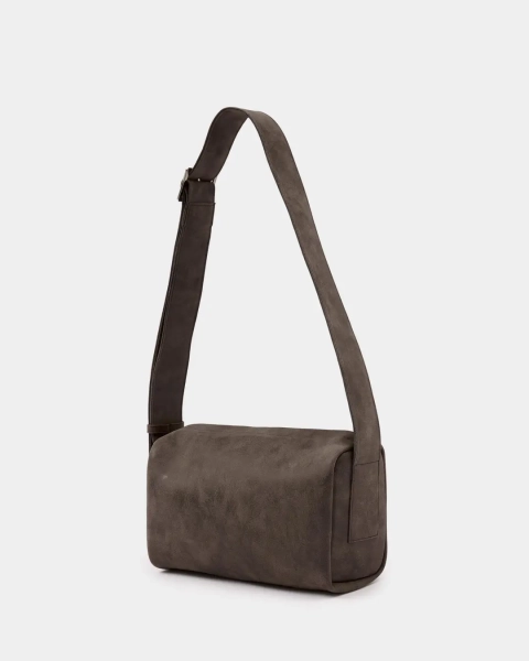 Сумка на широком ремне Arny Praht, цвет: коричневый  купить онлайн