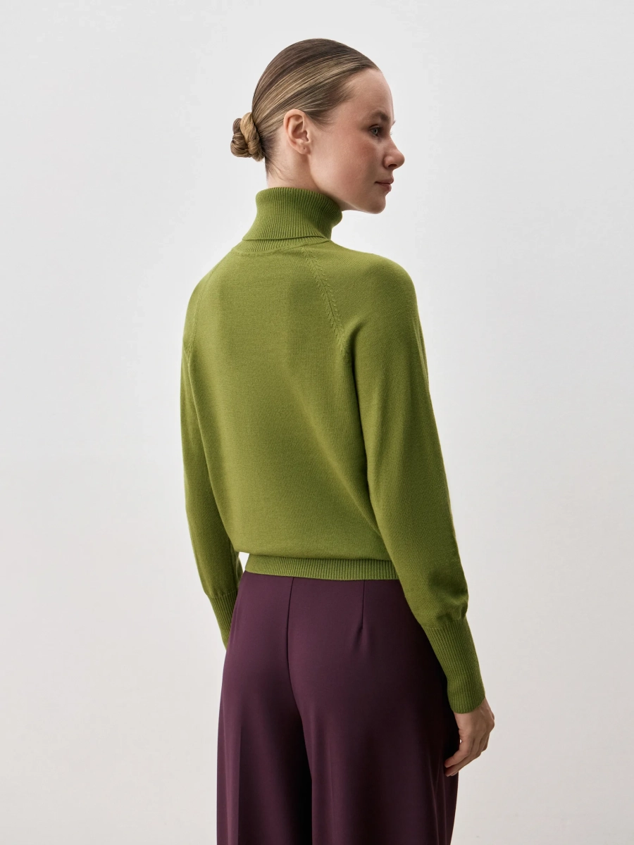 Водолазка FORTE ANNA PEKUN, цвет: хаки, 42.1254.510 купить онлайн Водолазка FORTE ANNA PEKUN, цвет: хаки, 42.1254.510 купить онлайн