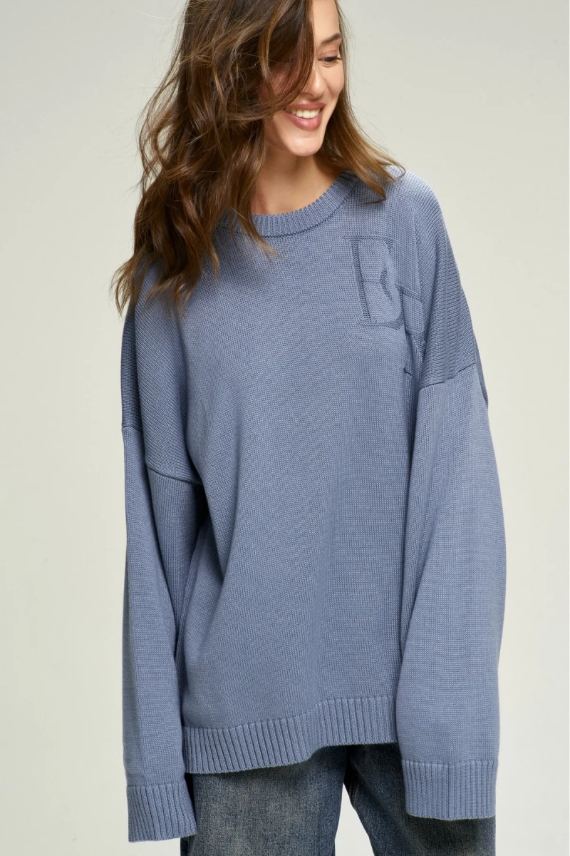Джемпер Cotton ER Indigo Джемпер Cotton ER Indigo