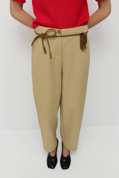 Шнур из натуральной кожи круглый AROUND, цвет: коричневый 54_2L01 купить онлайн